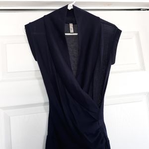 Short sleeve wrap shirt